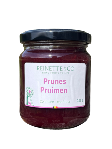 Confiture de prunes 245g